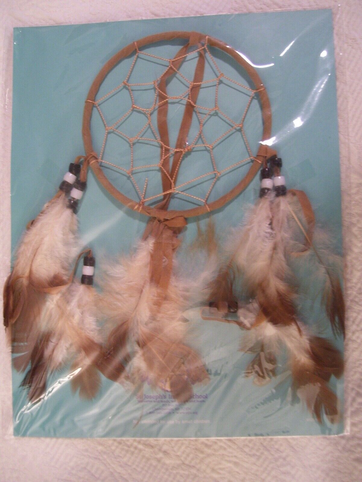 Nwt 5" Native American Dream Catcher St Joseph's Indian School Lakota Sioux Sd