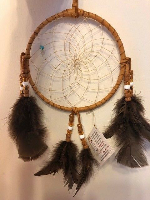 Native American Dream Catcher 6" Made In The Usa Cherokee Authentic