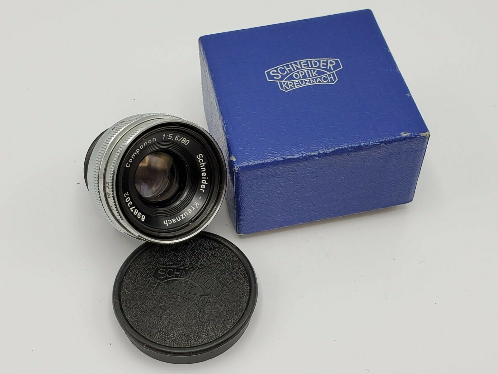 Schneider Kreuznach Componon 80mm F5.6 Enlarging Lens In Box - 25mm Rear Thread